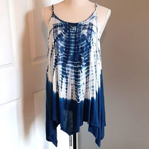 ANDREE Tie-Dye Tank Top Size M